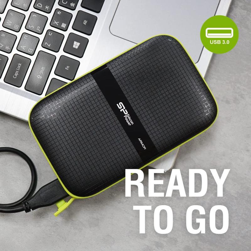 Silicon Power Armor A60 外付けHDD 2TB 本体 Disco rígido externo SP Silicon Power Armor A60 2TB Preto - HD